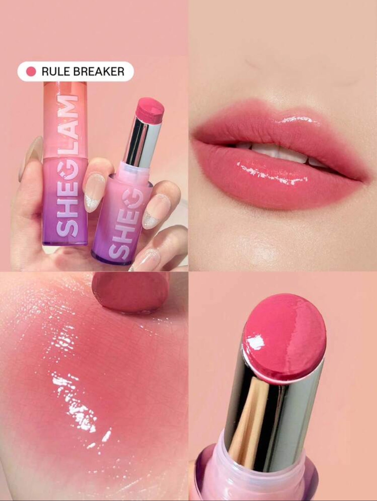 SHEGLAM Rouge à Lèvres Haute Brillance "Mirror Kiss" (2.9 g)