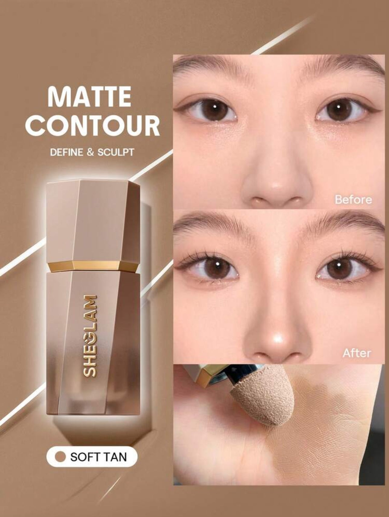 SHEGLAM Contour Liquide "Sun Sculpt" - Fard à Sculpter (5.2 ml)
