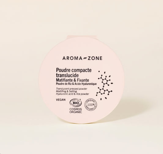 Poudre compacte translucide matifiante