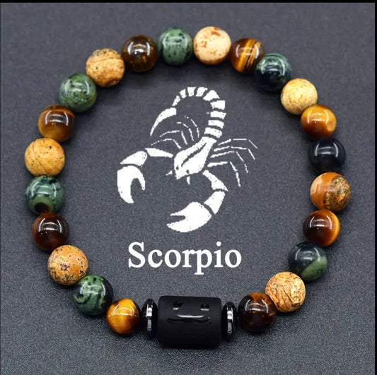 Bracelet Astro Scorpion – Passion, Intuition & Protection