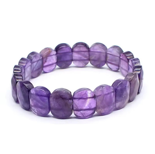 Bracelet "Sérénité Royale" en Améthyste