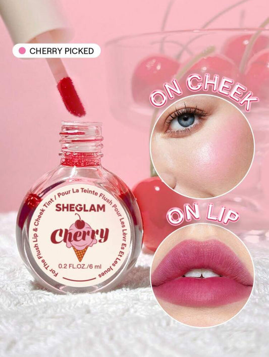 SHEGLAM Encre Lèvres & Joues "For The Flush" - Lip & Cheek Tint (6 ml)