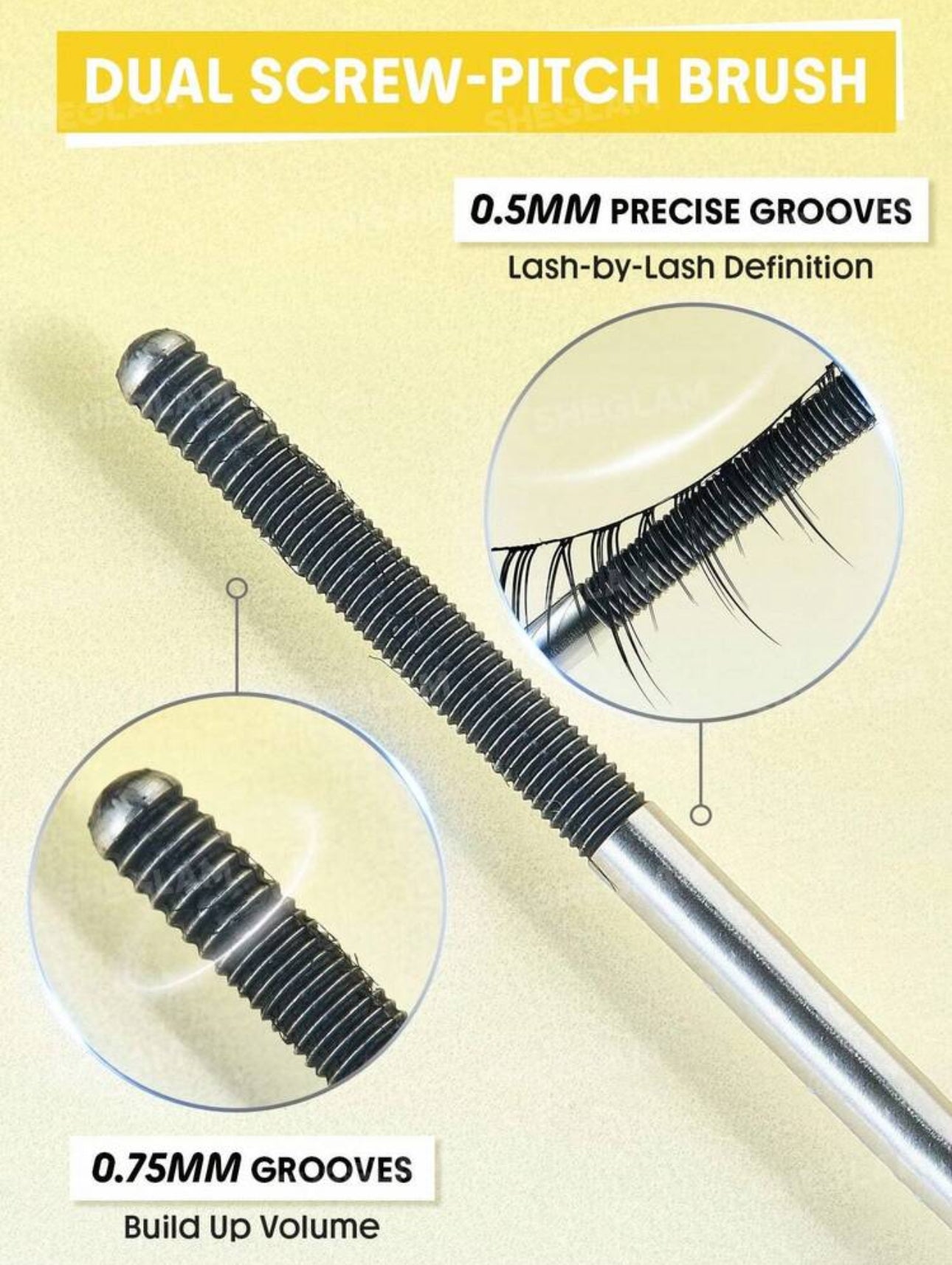Mascara Recourbant SHEGLAM "Locked In Curl" - Lashlighter Iron Curl (8 ml)
