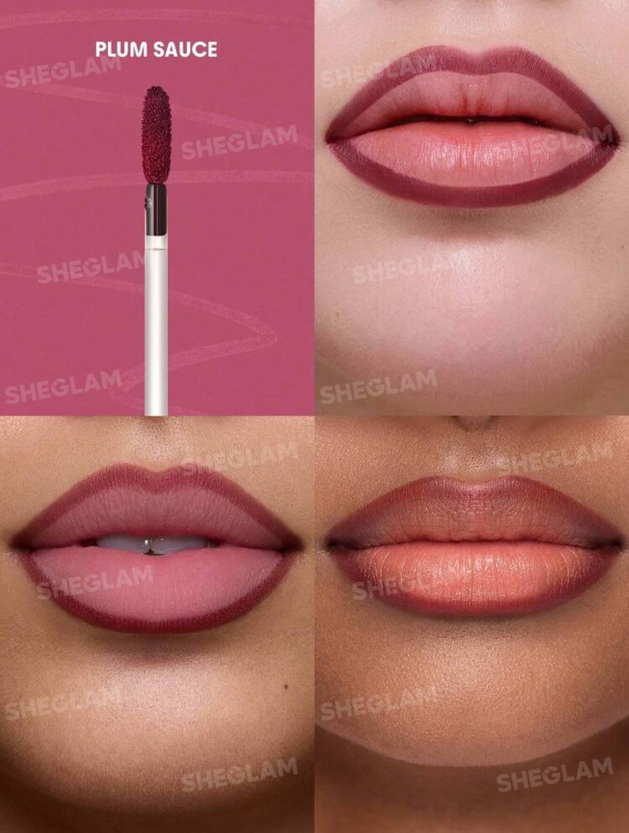 SHEGLAM Encre à Lèvres Contour Peel-Off "Fall In Line" - Lip Liner Longue Tenue (3 g)