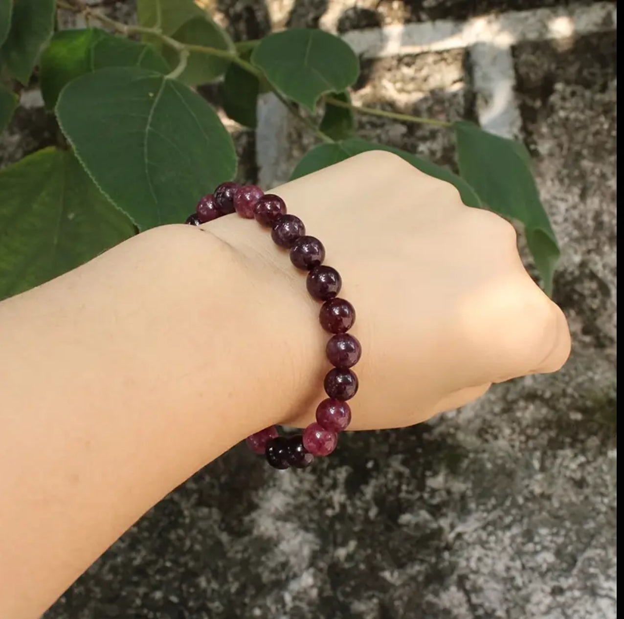 Bracelet en Tourmaline Rose – Émotions & Douceur du Cœur
