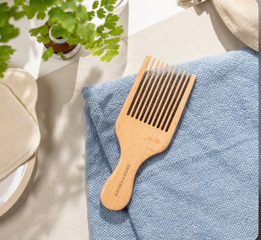 Peigne volume boucles en bois de hêtre