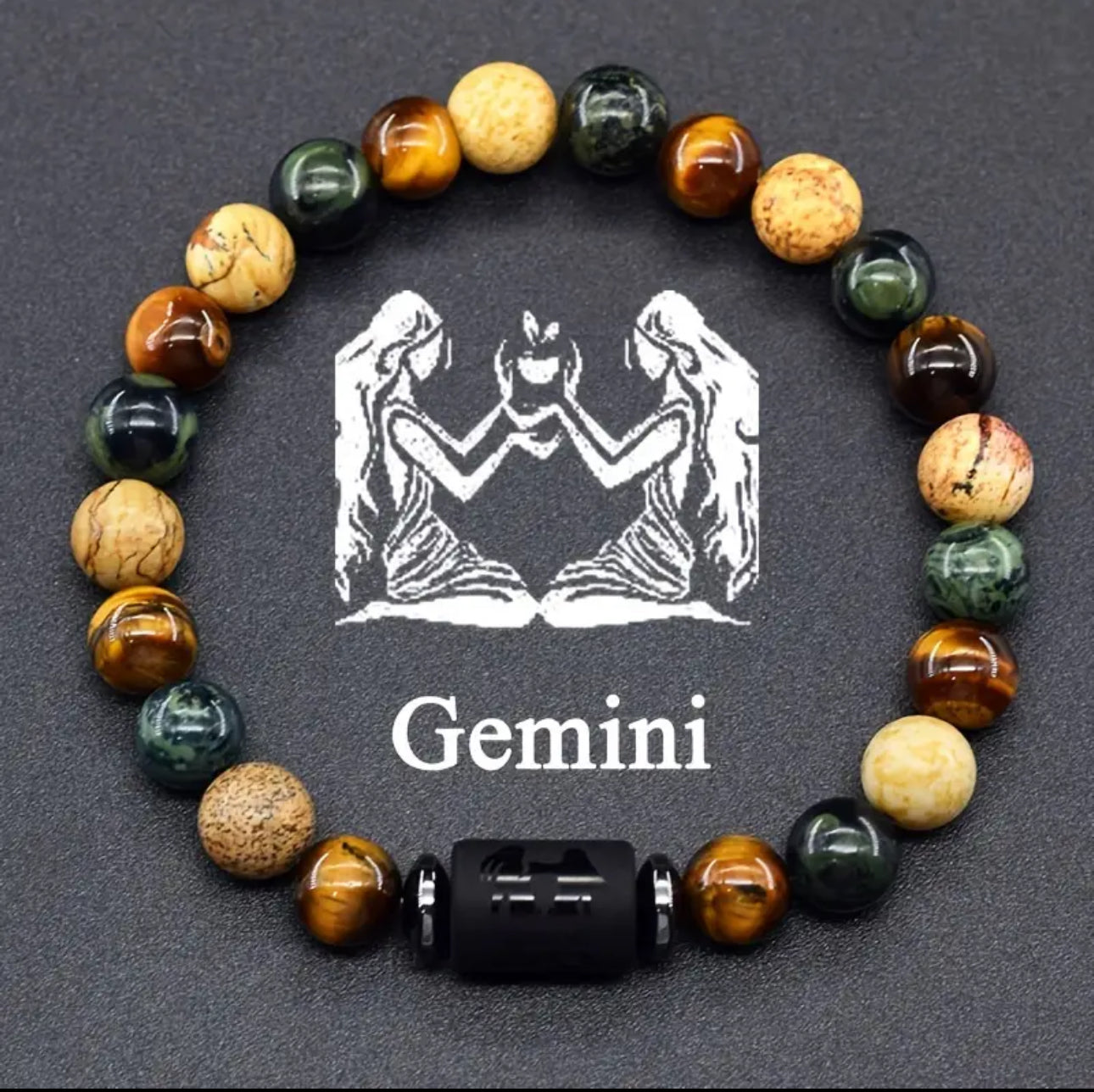 Bracelet Astro Gémeaux – Énergie, Communication & Harmonie
