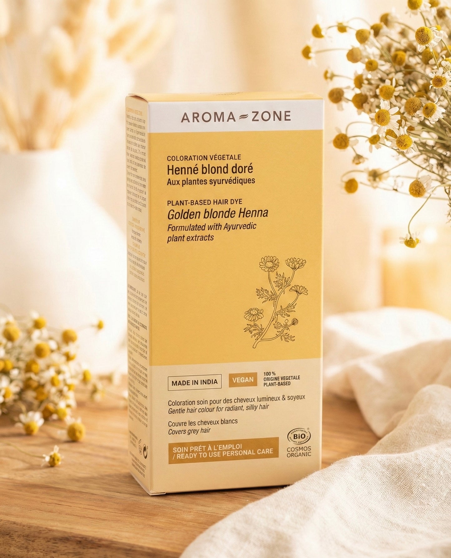 Henné Blond doré BIO - coloration végétale