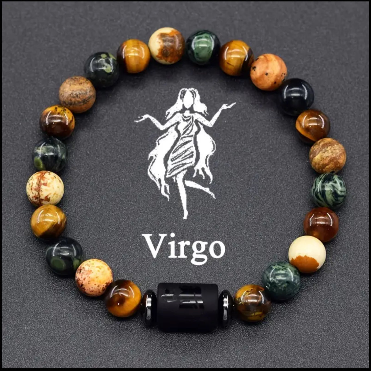 Bracelet Astro Vierge – Sérénité, Clarté & Protection
