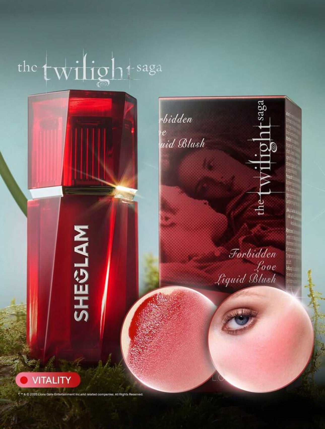 Blush Liquide SHEGLAM x The Twilight Saga - "Forbidden Love" (5.2 ml)
