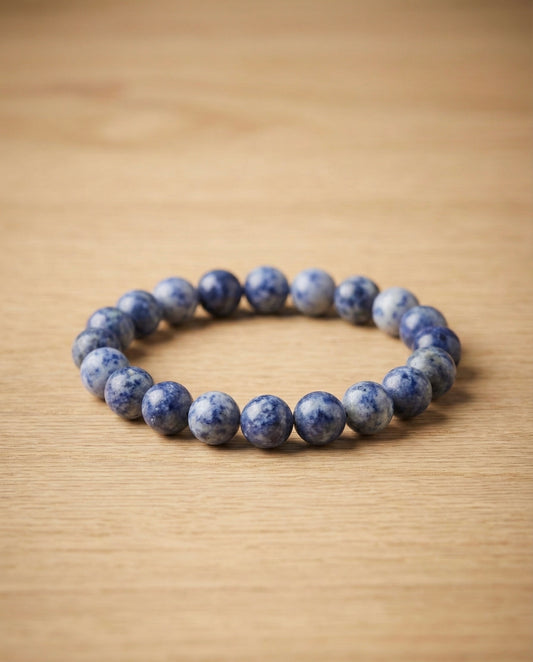 Bracelet "Clarté & Intuition" en Sodalite