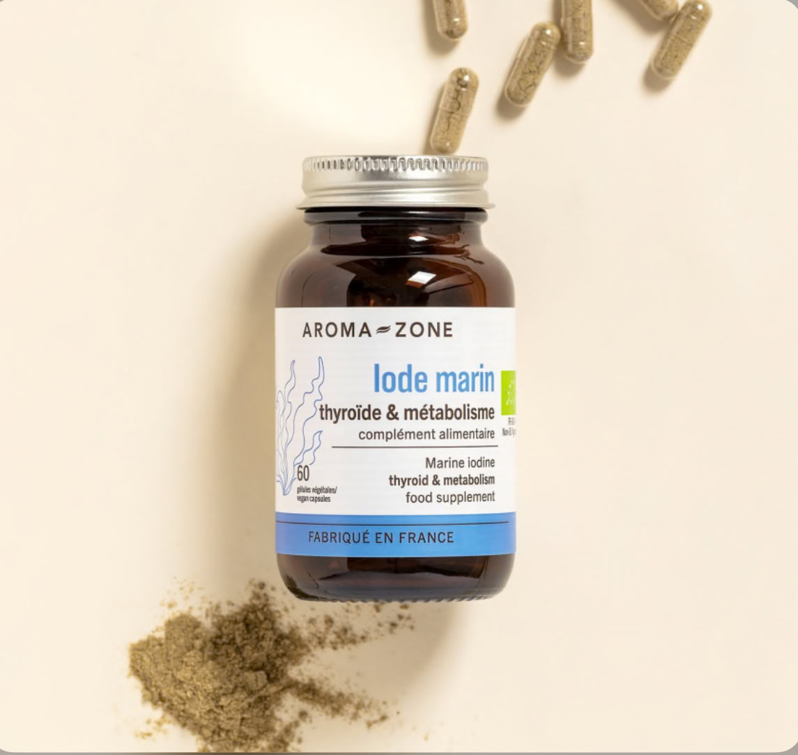 Iode marin BIO - 60 gélules - Complément alimentaire