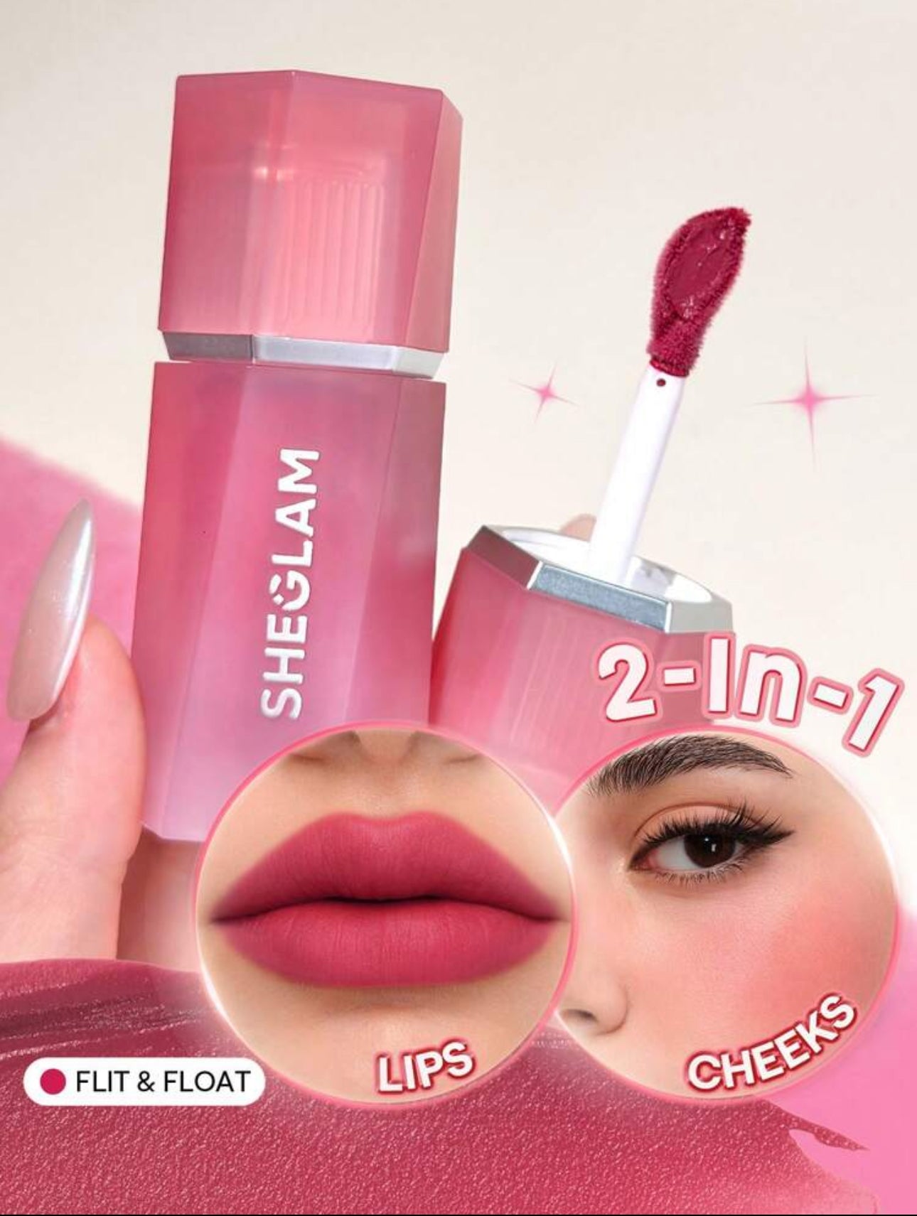 SHEGLAM Crème Lèvres et Joues "Air Plush" - Lip & Cheek Mousse (7 g)