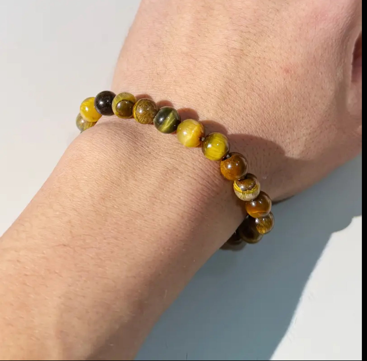 Bracelet en Œil de Tigre – Confiance et Protection