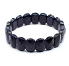 Bracelet "Nuit Étoilée" en Pierre de Sable Bleu