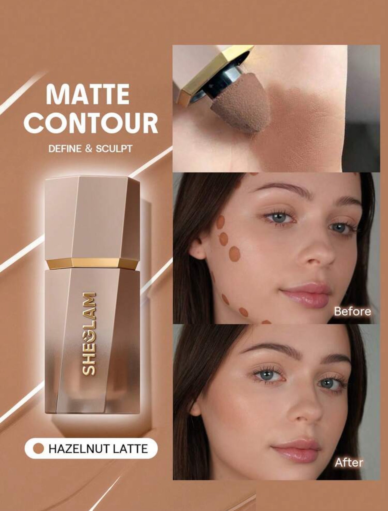 SHEGLAM Contour Liquide "Sun Sculpt" - Fard à Sculpter (5.2 ml)