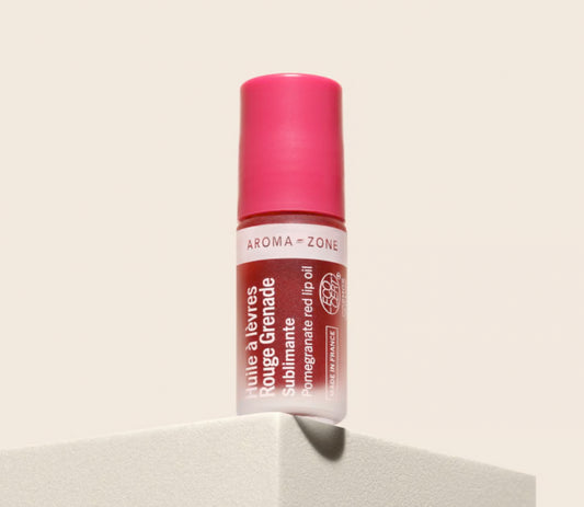 Huile à lèvres soin teintée - Rouge Grenade