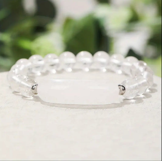 Bracelet "Pureté Cristalline" en Cristal de Roche