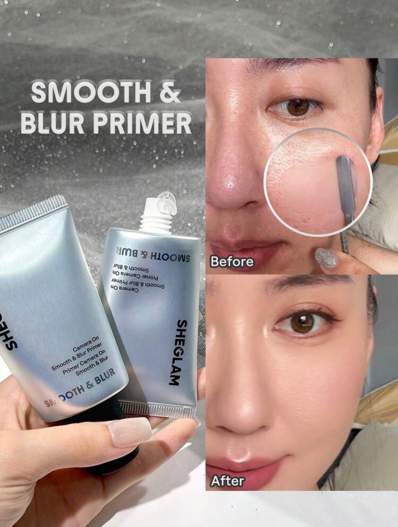 Base de Teint Lissante SHEGLAM "Camera On" - Primer Smooth & Blur (30 g)