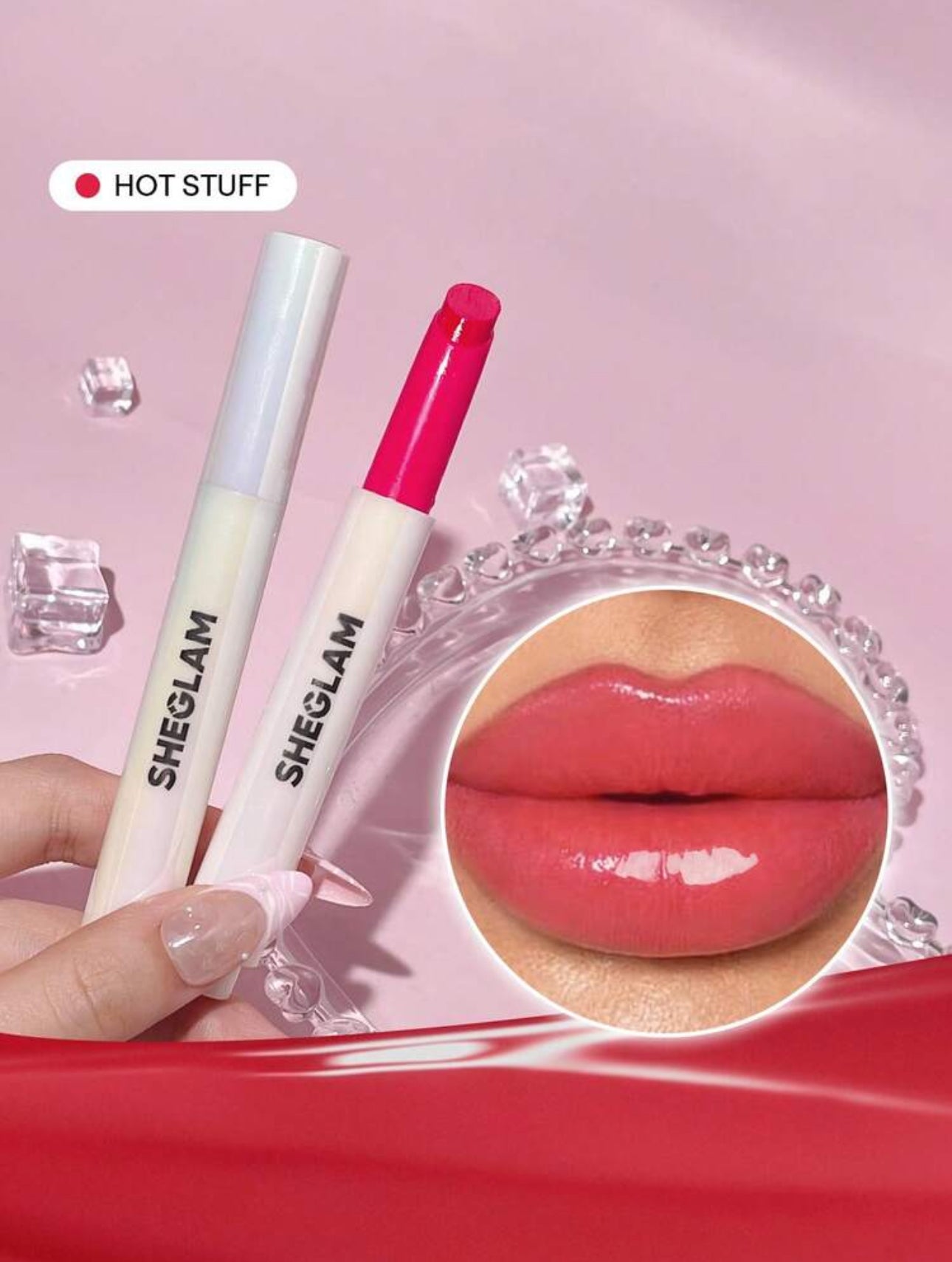 SHEGLAM Stick à Lèvres Repulpant "Pout-Perfect Shine" - Lip Plumper (2 g)