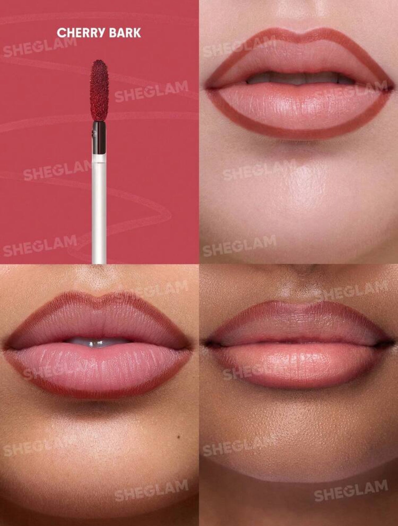 SHEGLAM Encre à Lèvres Contour Peel-Off "Fall In Line" - Lip Liner Longue Tenue (3 g)