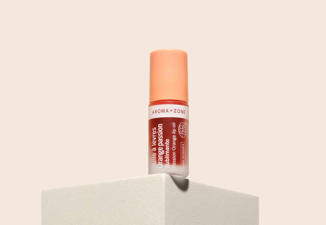 Huile à lèvres soin teintée - Orange Passion