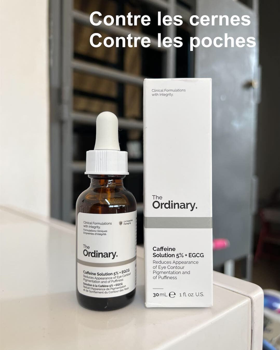 Sérum caféine + ECG The Ordinary