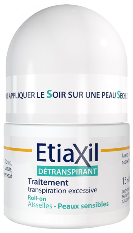 Détranspirant Aisselles Peaux Sensibles Roll-On