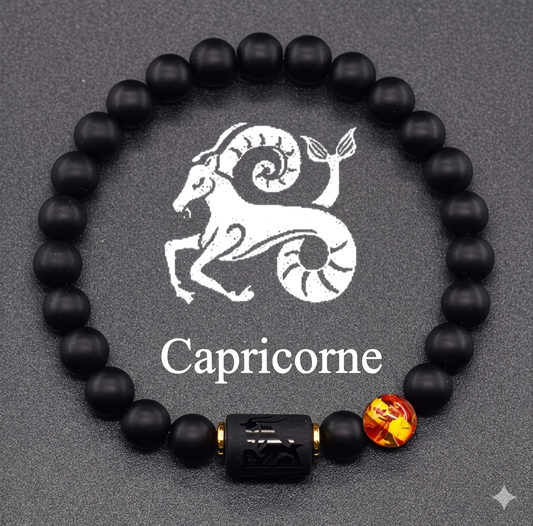 Bracelet Astro Capricorne – Ambition, Persévérance & Sagesse