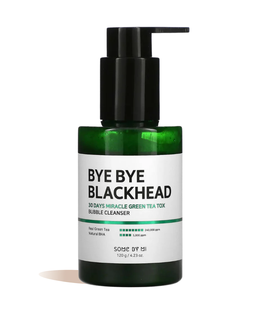 Some By mi Bye Bye Blackhead 30 Days Miracle Green Tea Tox Mousse Exfoliante