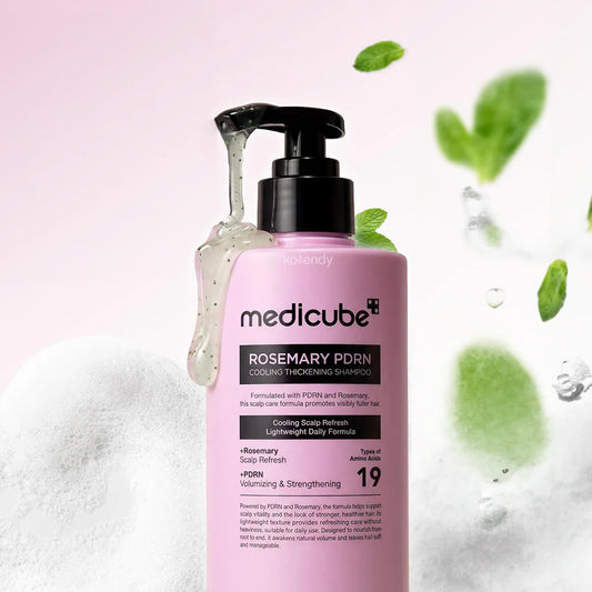 Medicube Rosemary PDRN Cooling Thickening Shampoo | Shampooing Épaississant & Rafraîchissant au Romarin & PDRN
