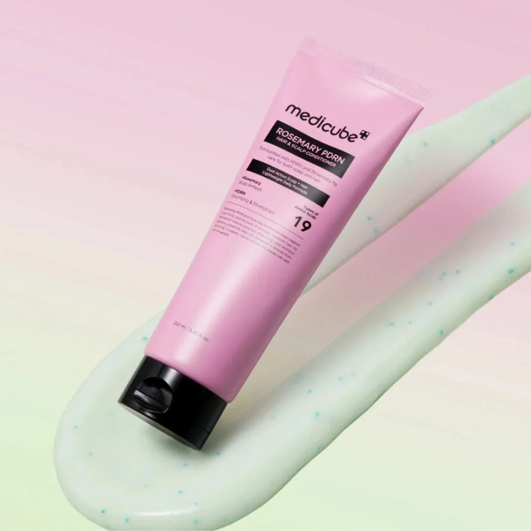 Medicube Rosemary PDRN Hair & Scalp Conditioner | Après-Shampooing Soin Cheveux & Cuir Chevelu au Romarin & PDRN