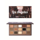 SHEGLAM Palettes de Fards à Paupières "City Collection" - 15 Teintes (Paris, L.A., Barcelone)