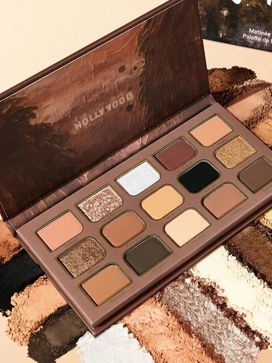 SHEGLAM Palettes de Fards à Paupières "City Collection" - 15 Teintes (Paris, L.A., Barcelone)