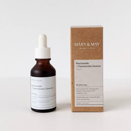 MARY & MAY – Niacinamide + Chaenomeles Sinensis Serum