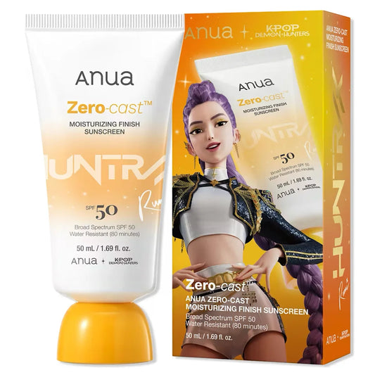 Anua - Crème Solaire Hydratante Sans Traces Blanches Zero-cast™ SPF 50 – (Édition Limitée K-POP Demon Hunters)