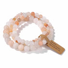 Bracelet set de 3 « Douceur de Lune » en Pierre de Lune Multicolore